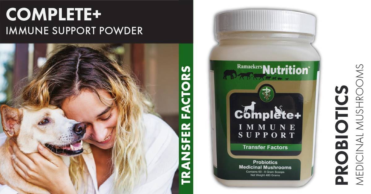 Complete Immune Support Powder for Pets' Wellness – Ramaekers Nutrition