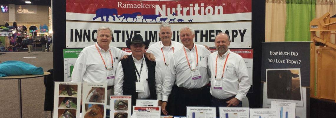 About Ramaekers Nutrition. Dr. Ramaekers and his team of veterinarians are dedicated to the ongoing research and development of products for the natural elevation of the overall level of optimum animal wellness. Our Veterinarians: (from the left) Bill Burlingame, Gerald Flottman, Bob Mcclung, Joe Ramaekers, and Steve Slagle.