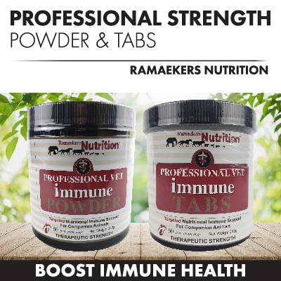 Ramaekers Nutrition Professional Strength Powder and Tabs.