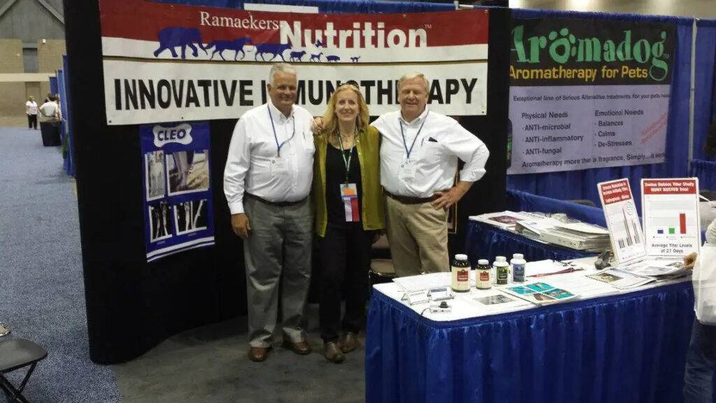 2014 AHVMA President Dr. Barbara Royal Visited Our Booth.