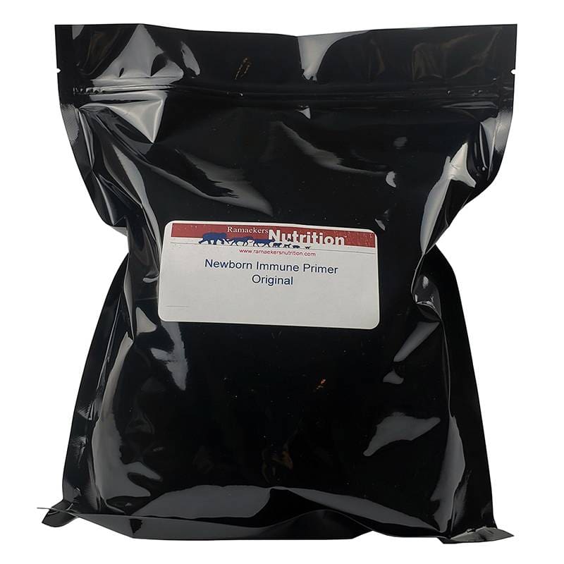 Newborn Immune Primer Original can increase the animal’s response to antibiotics and is our only antiviral agent available for practical field application. This newer advanced formula has allowed for a smaller dose, which is more cost-effective with all of the advantages of the original product.