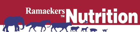 Ramaekers Nutrition. Red, White, and Blue Logo.