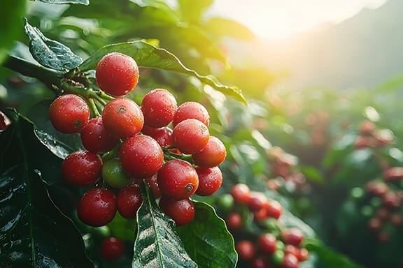 Discover of Coffee Berries.