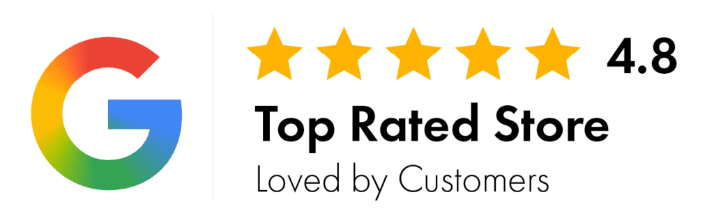 Google Reviews Button. 4.8 Stars!