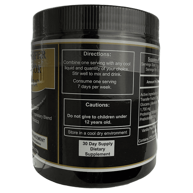 Transfer Factor Ultra Vanilla Flavored